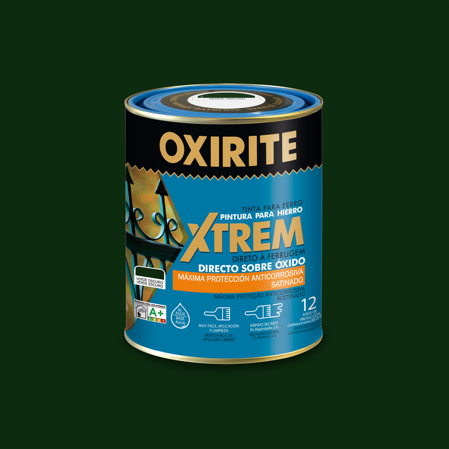 Oxirite Xtrem Satinado Verde Oscuro 750 mL