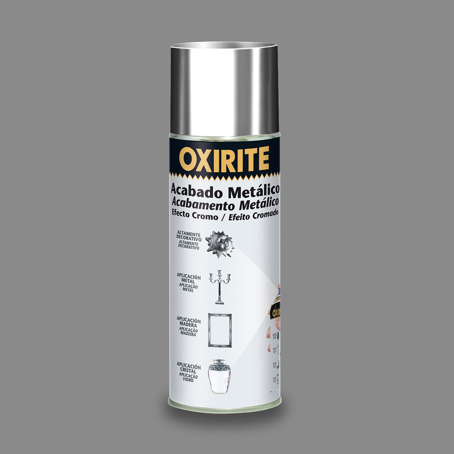 Oxirite Acabado Metálico Efecto Cromo 400 mL