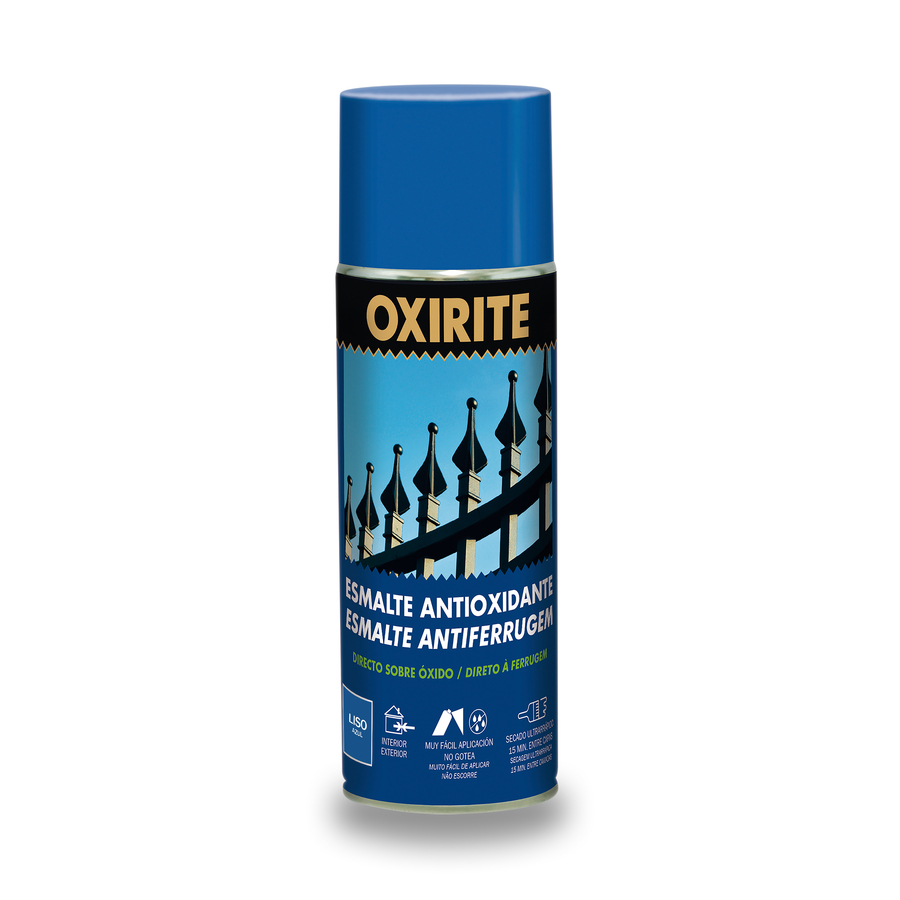 Oxirite Spray Liso Brillante Azul 400 mL