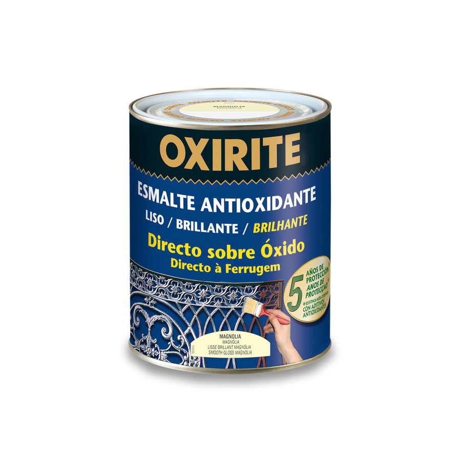 Oxirite 5 años Liso Brillante Magnolia 2,5 L