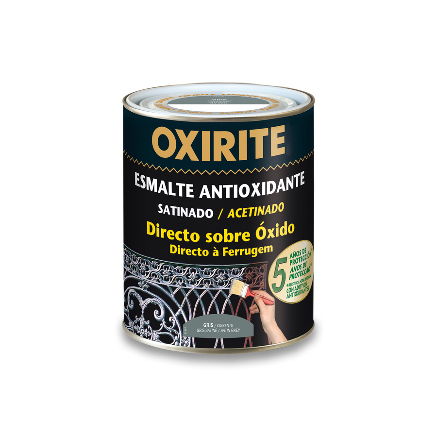 Oxirite 5 años Satinado Gris 2,5 L