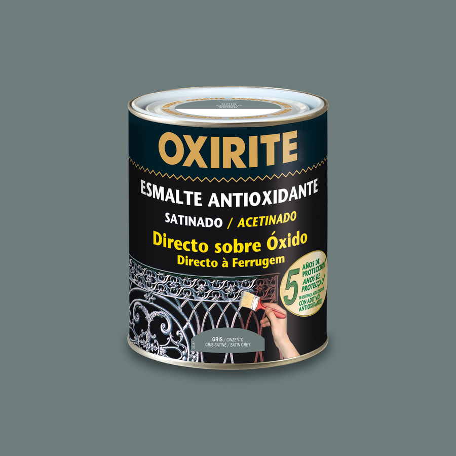 Oxirite 5 años Satinado Gris 2,5 L