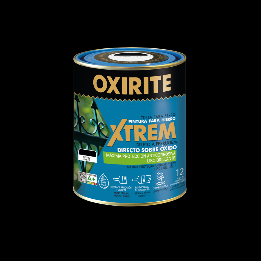 Oxirite Xtrem Liso Brillante Negro 2,5 L
