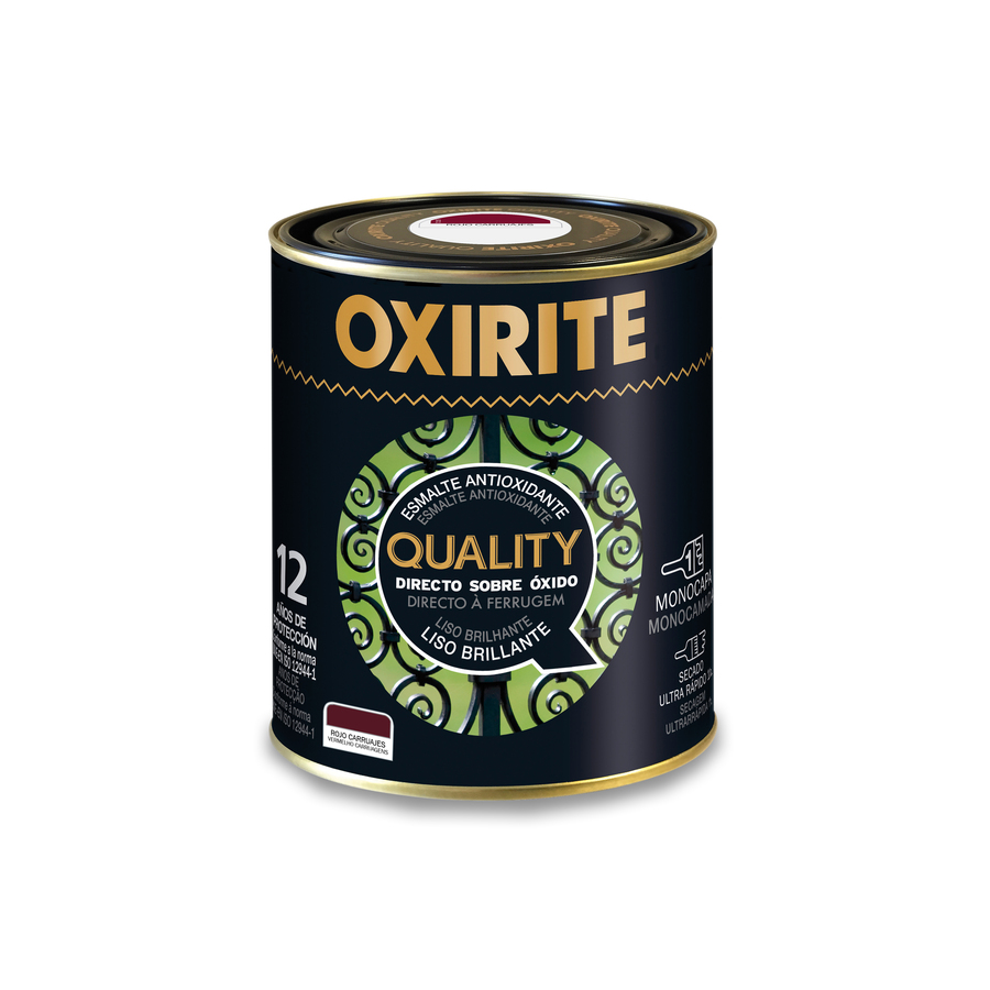 Oxirite Quality Liso Brillante Rojo Carruajes 750 mL
