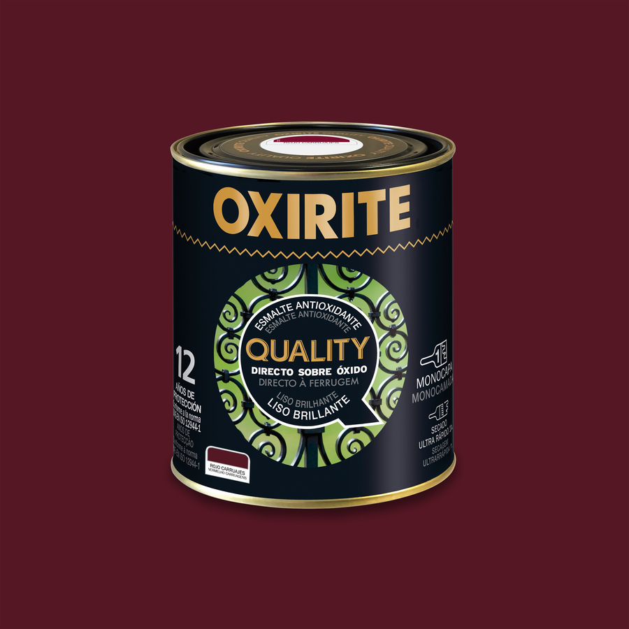 Oxirite Quality Liso Brillante Rojo Carruajes 250 mL