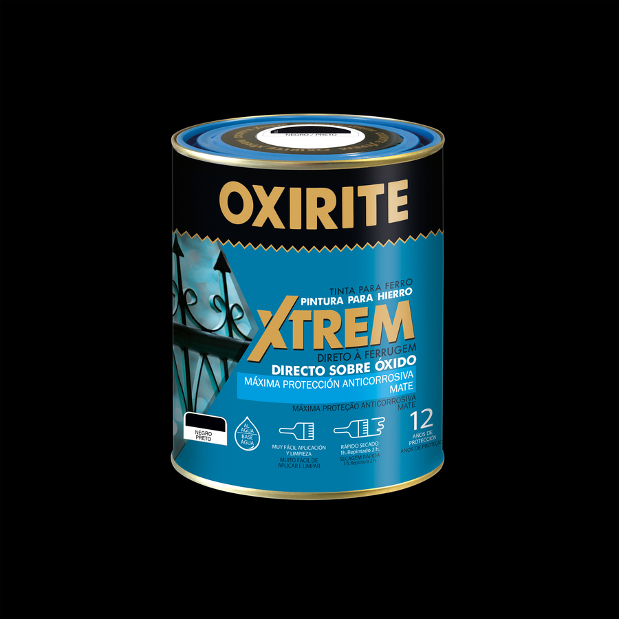 Oxirite Xtrem Mate Negro 750 mL
