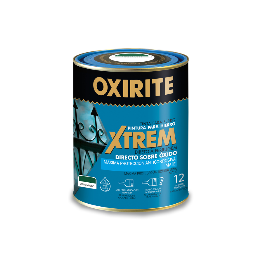 Oxirite Xtrem Mate Verde Musgo 750 mL