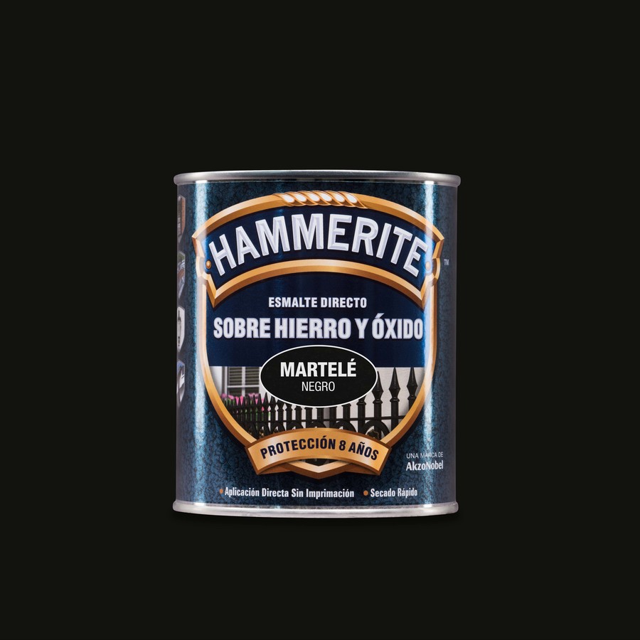 Hammerite acabado Martelé Marrón 2,5L