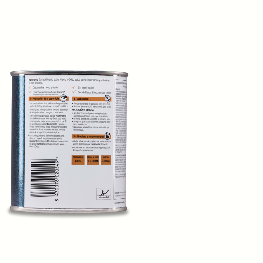 Hammerite acabado Martelé Cobre 2,5L
