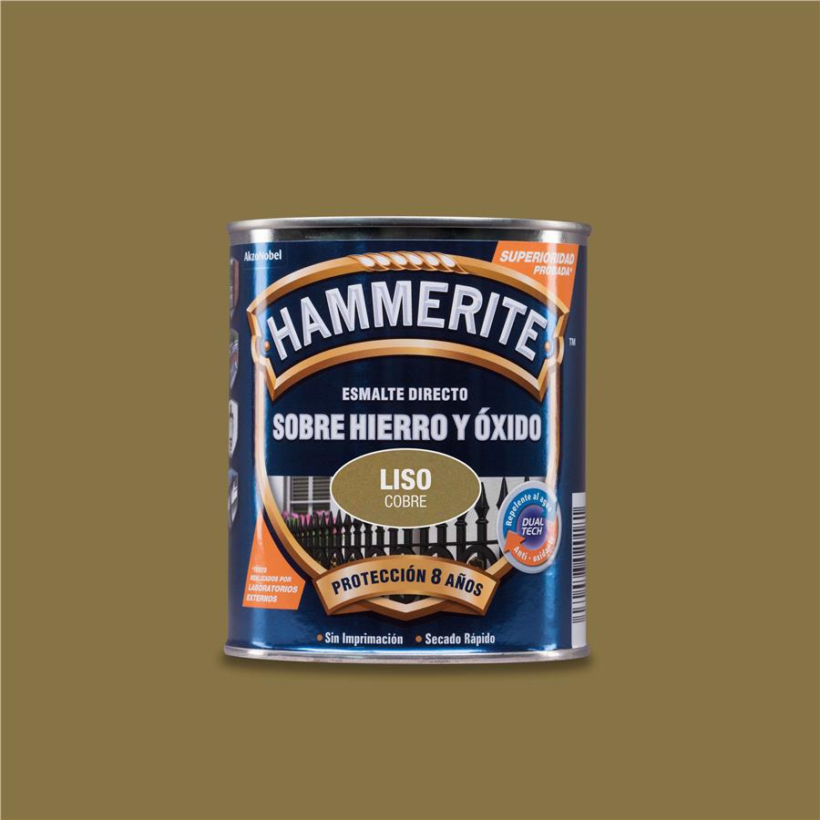 Hammerite acabado Liso Brillante Magnolia 2,5L