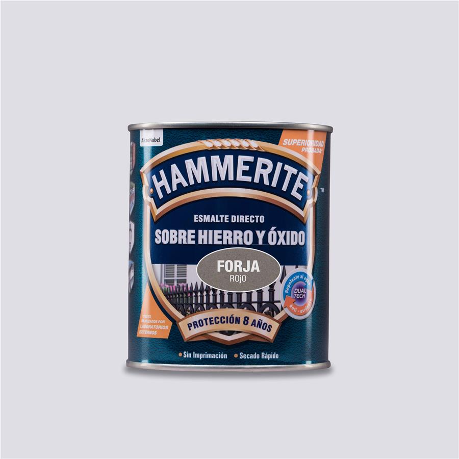 Hammerite acabado Forja Rojo 2,5L