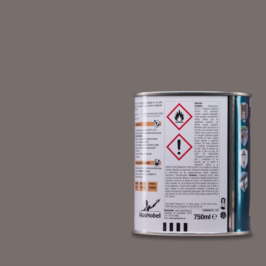 Hammerite acabado Forja Rojo 2,5L