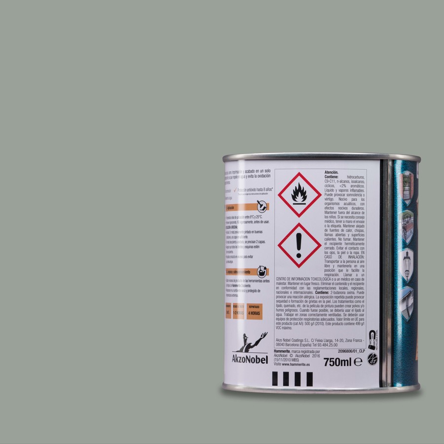 Hammerite acabado Forja Gris 2,5L