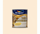 Pintura plástica de interior Sahara Matiz de Amarillo  Bruguer 0,750L