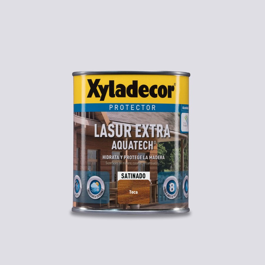 Lasur Extra Satiniado Aquatech Teca 0,750L