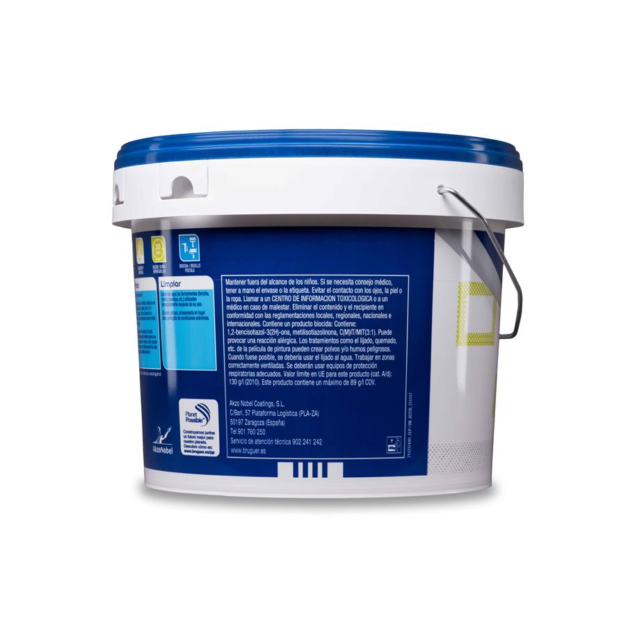 Esmalte Acryllic Multisuperficie Mate Blanco Permanente 10L