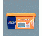 Pintura plástica para paredes y techos Ultra Resist Gris Denim Bruguer 4L