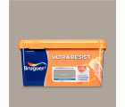 Pintura plástica para paredes y techos Ultra Resist Gris Bronce Bruguer 4L
