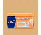 Pintura plástica para paredes y techos Ultra Resist Amarillo Imperial Bruguer 4L