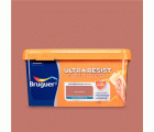Pintura plástica para paredes y techos Ultra Resist Rojo Carácter Bruguer 4L