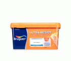Pintura plástica para paredes y techos Ultra Resist Blanco Absoluto Bruguer 4L