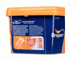 Pintura plástica para paredes y techos Ultra Resist Blanco Absoluto Bruguer 4L