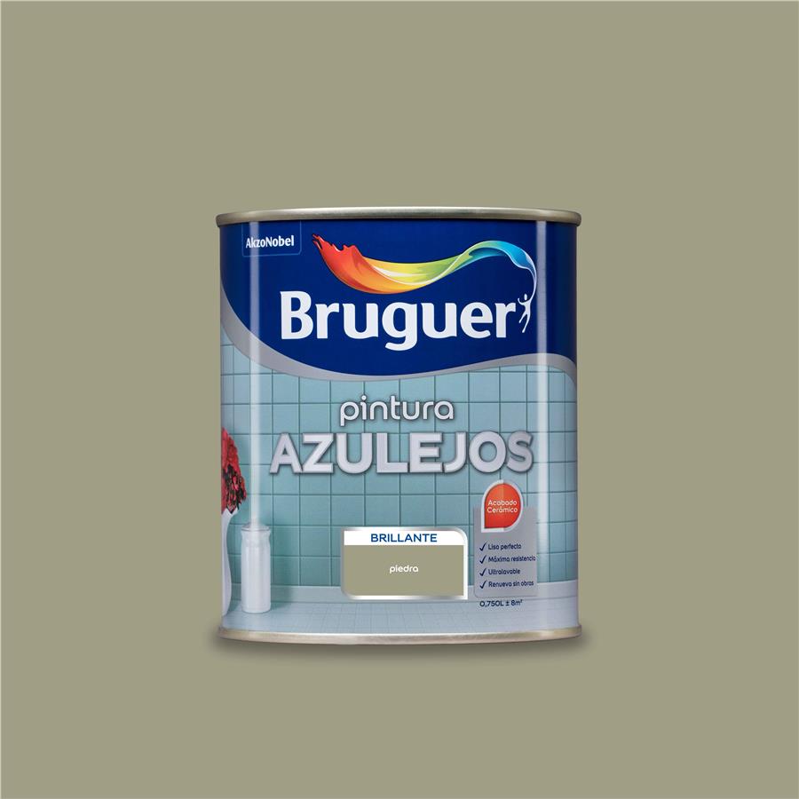 Pintura para azulejos Piedra Bruguer 0,750L