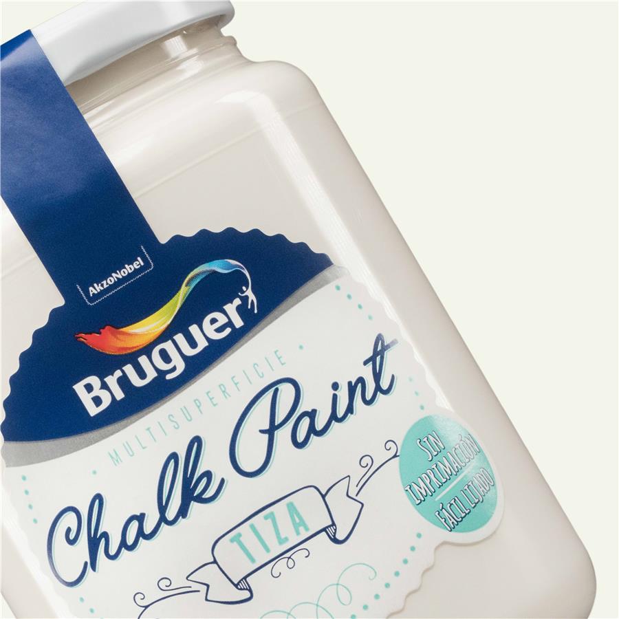Pintura de interior Chalk Paint Blanco Roto Bruguer 0,400L