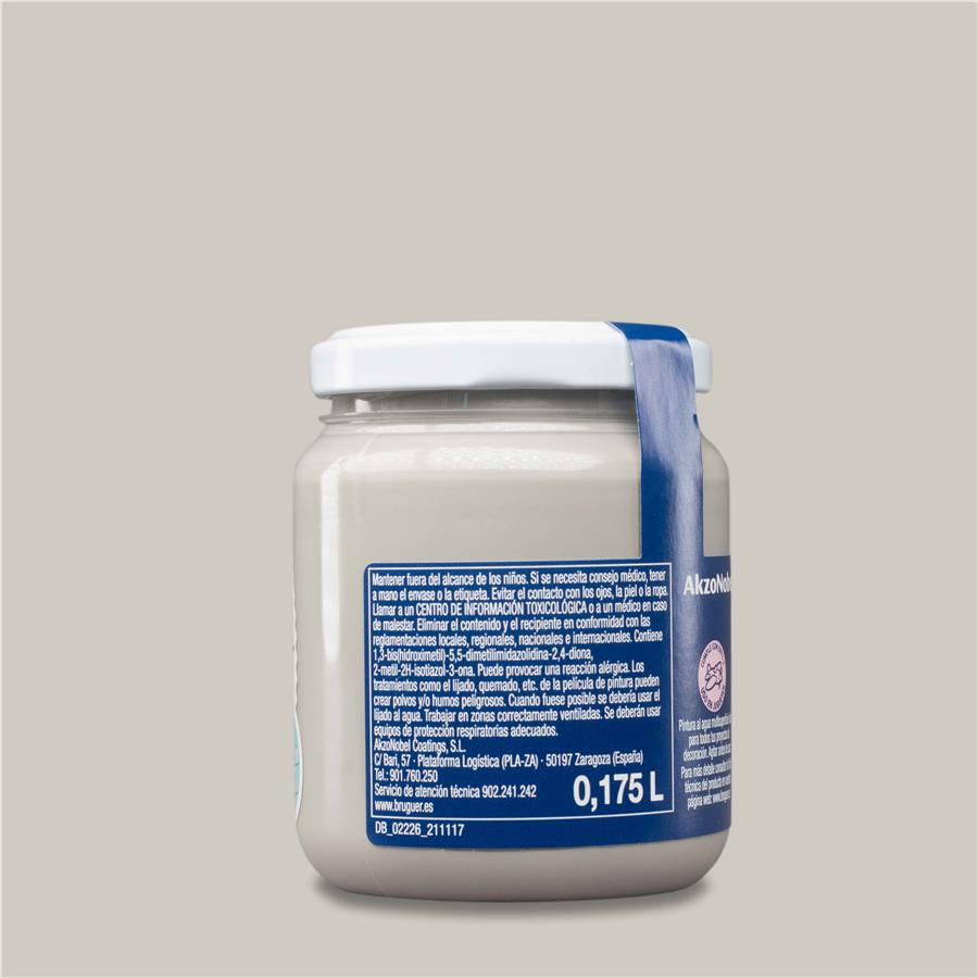 Pintura de interior Chalk Paint Gris Humo Bruguer 0,175L
