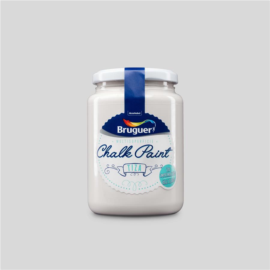 Pintura de interior Chalk Paint Gris Niebla Bruguer 0,400L