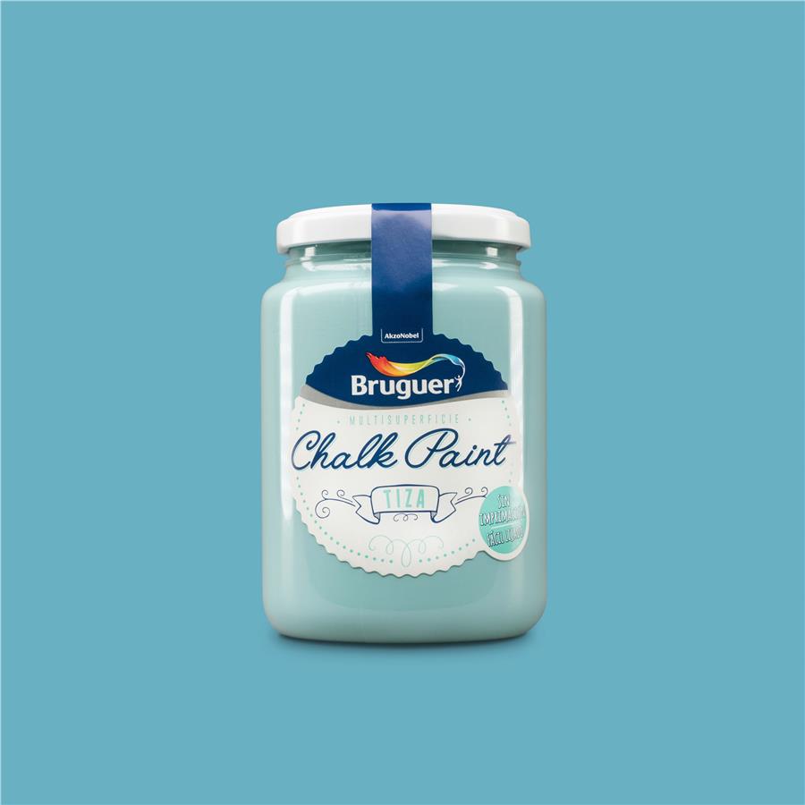Pintura de interior Chalk Paint Aguamarina Bruguer 0,400L