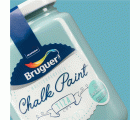 Pintura de interior Chalk Paint Aguamarina Bruguer 0,400L