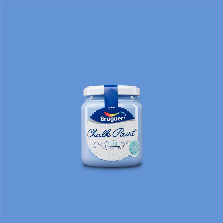 Pintura de interior Chalk Paint Azul Mediterráneo Bruguer 0,175L