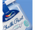 Pintura de interior Chalk Paint Azul Mediterráneo Bruguer 0,175L