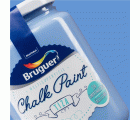 Pintura de interior Chalk Paint Azul Mediterráneo Bruguer 0,400L