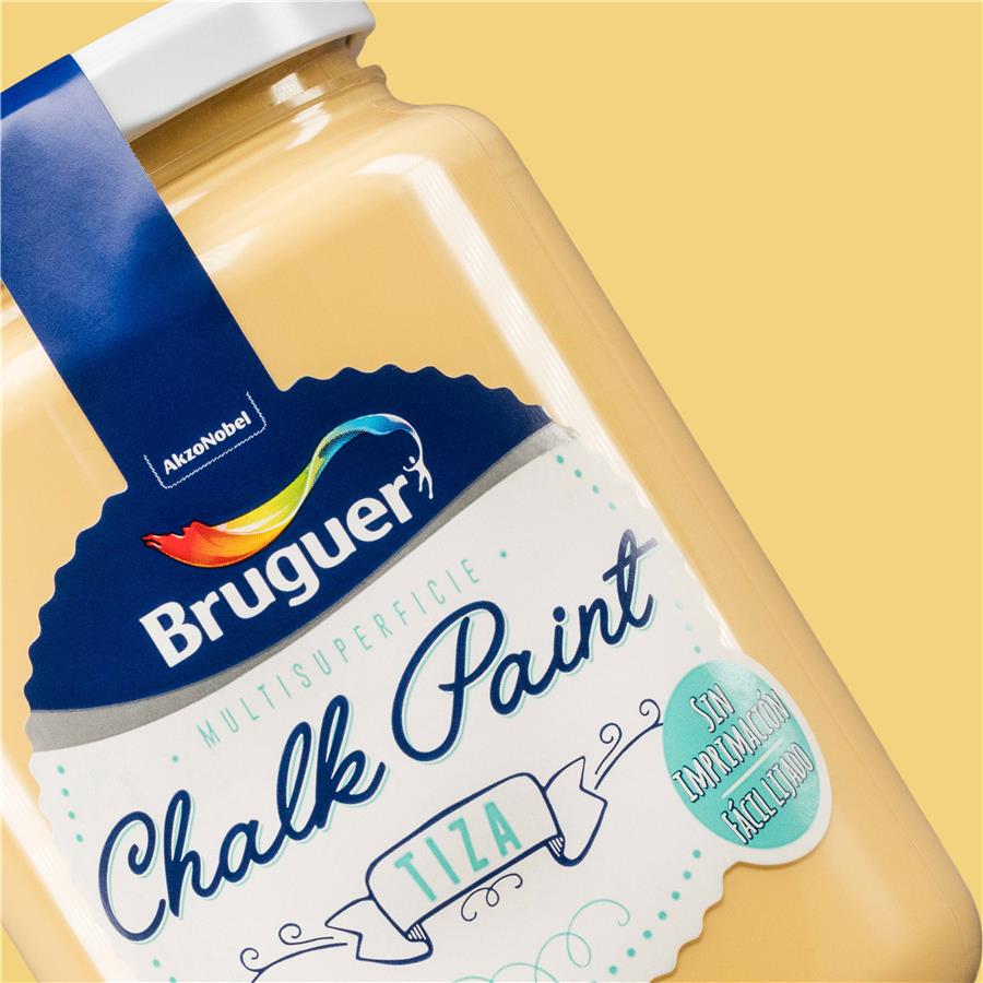 Pintura de interior Chalk Paint Mostaza Bruguer 0,400L