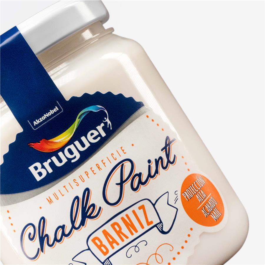 Pintura de interior Chalk Paint Barniz Bruguer 0,175L