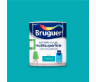 Esmalte Acryllic Multisuperficie Mate Verde Turquesa 0,750L