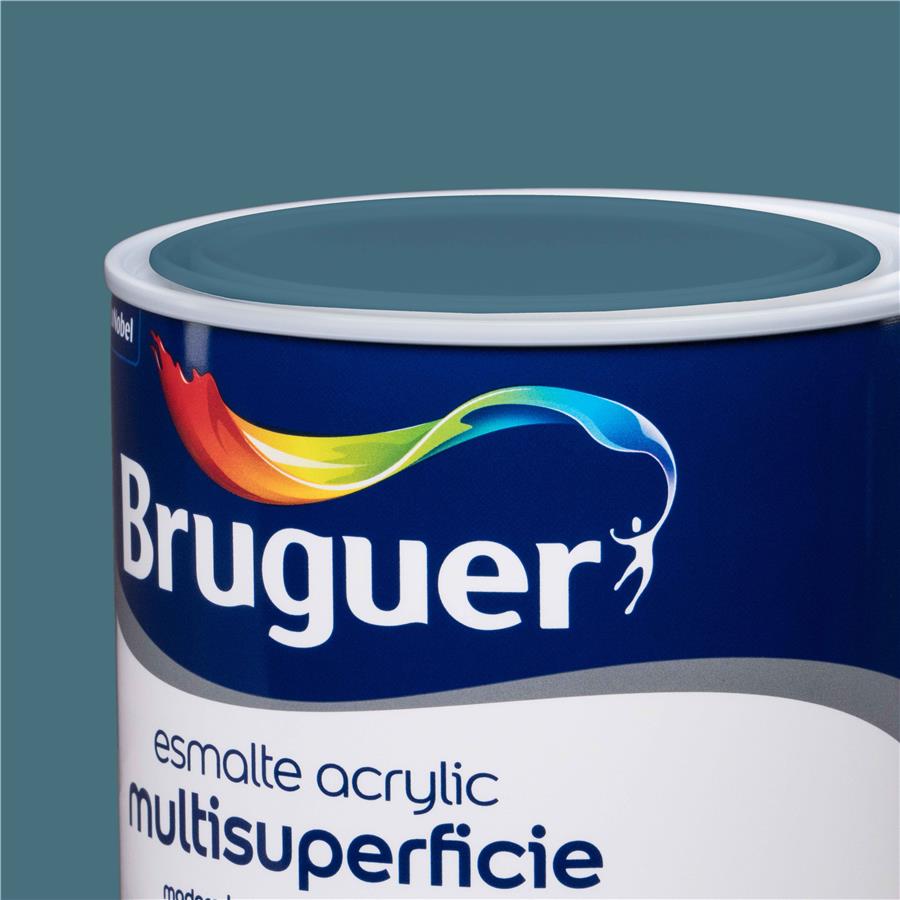 Esmalte Acryllic Multisuperficie Mate Azul Índigo 0,750L