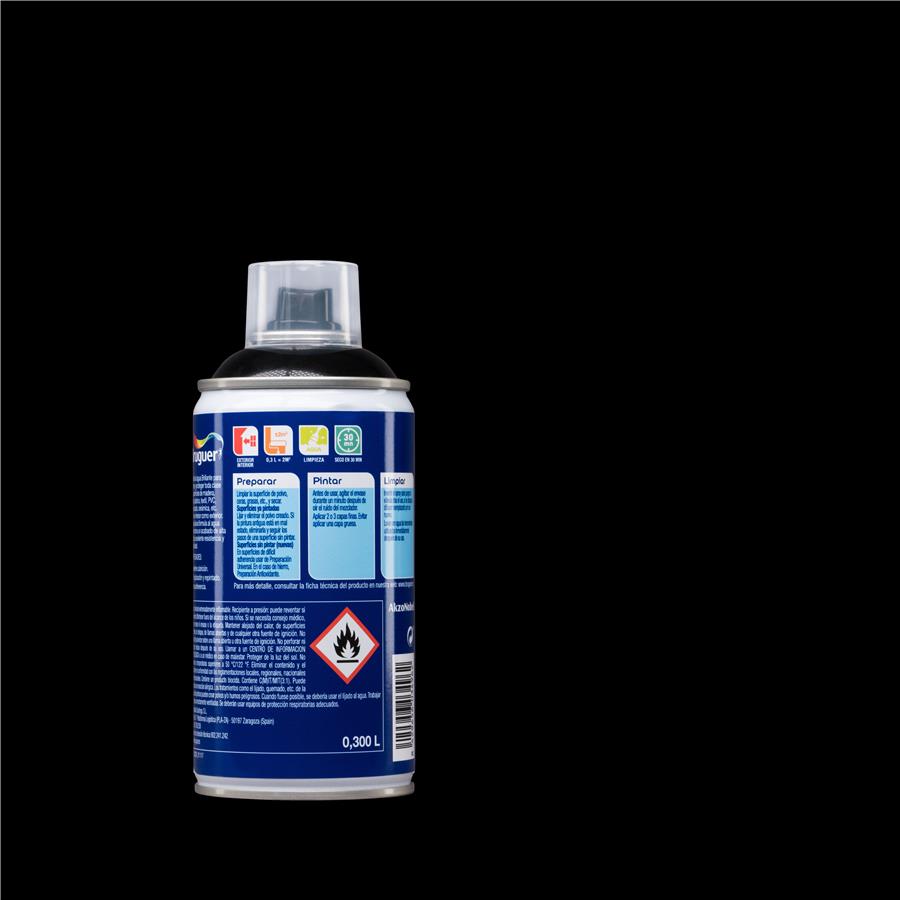Spray Multisuperficie Brillante Bruguer Negro 0,300L