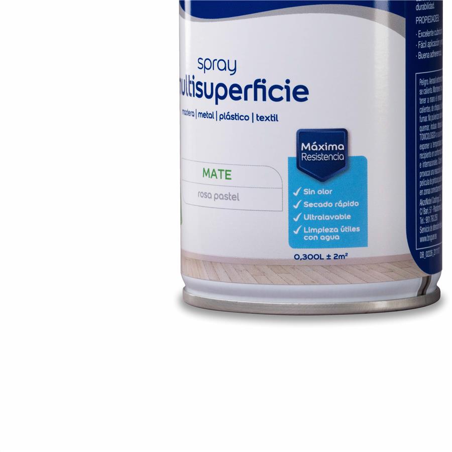 Spray Multisuperficie Mate Bruguer Blanco Permanente 0,300L