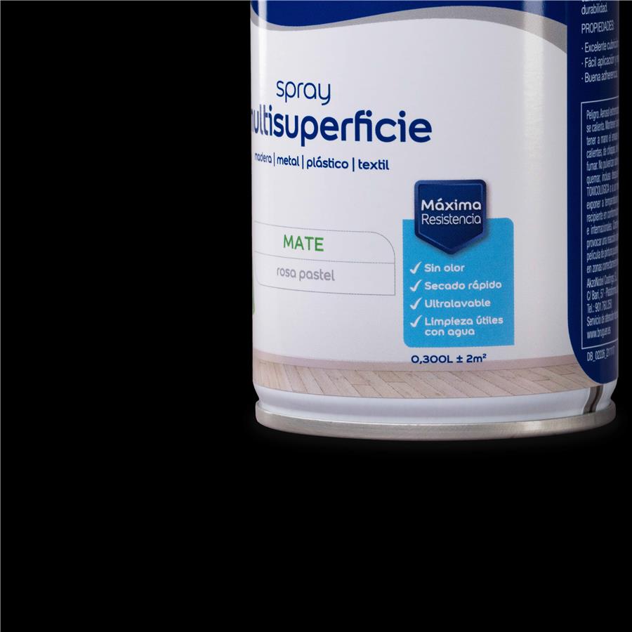 Spray Multisuperficie Mate Bruguer Negro 0,300L