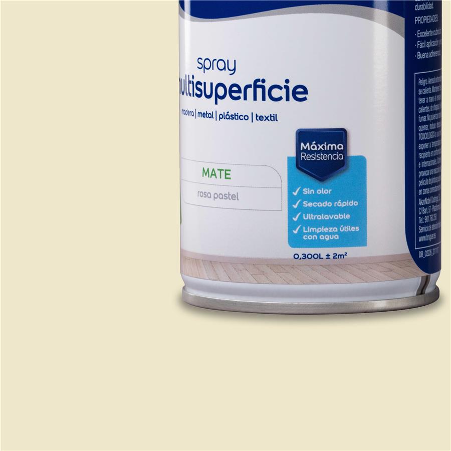 Spray Multisuperficie Mate Bruguer Blanco Lino 0,300L