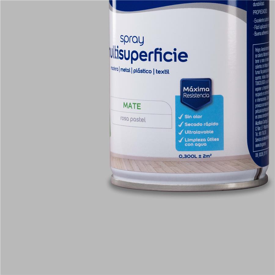 Spray Multisuperficie Mate Bruguer Gris Ceniza 0,300L