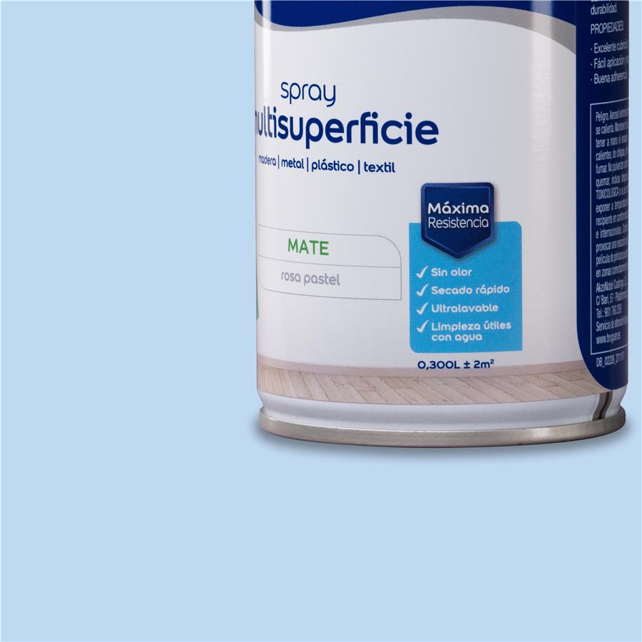 Spray Multisuperficie Mate Bruguer Azul Pastel 0,300L