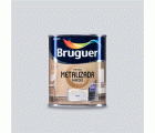 Esmalte Pintura Metalizada Plata Bruguer 1L