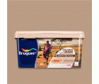 Pintura plástica de interior Kenia Marrón Natural Bruguer 4L