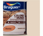 Pintura plástica de interior Kenia Marrón Suave Bruguer 0,750L