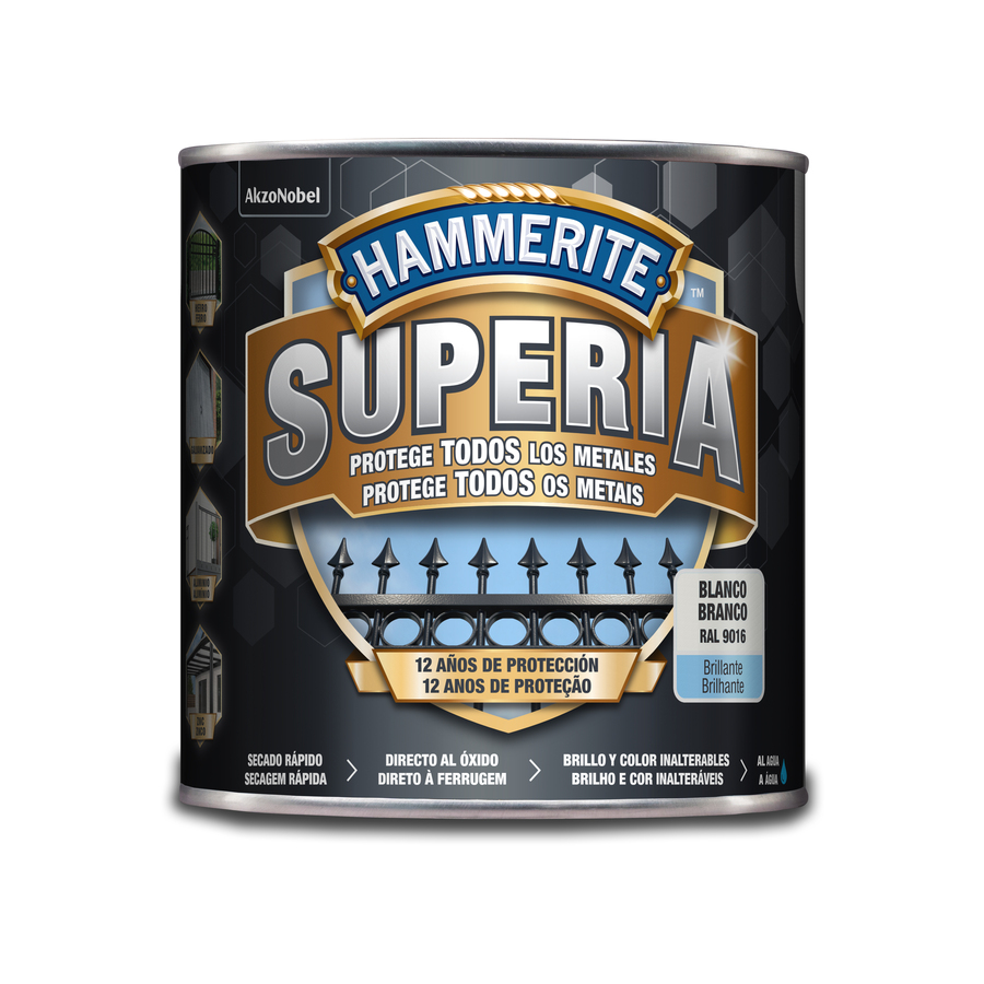 Hammerite Superia Brillante Blanco 2,5 L