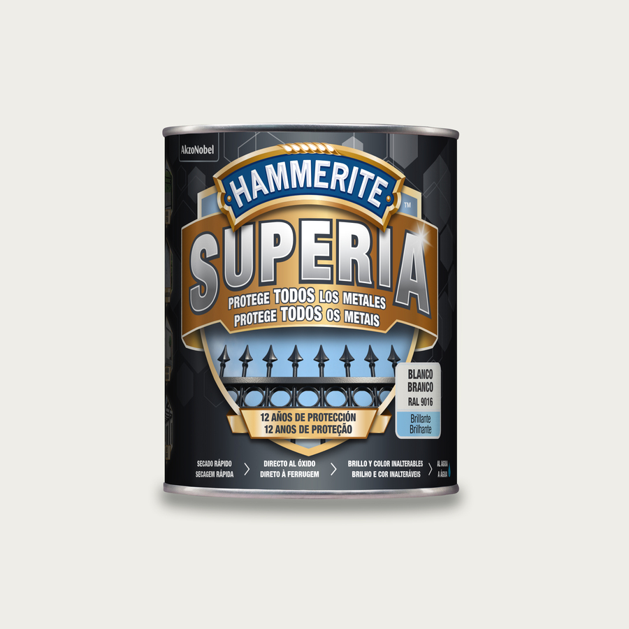 Hammerite Superia Brillante Blanco 750 mL